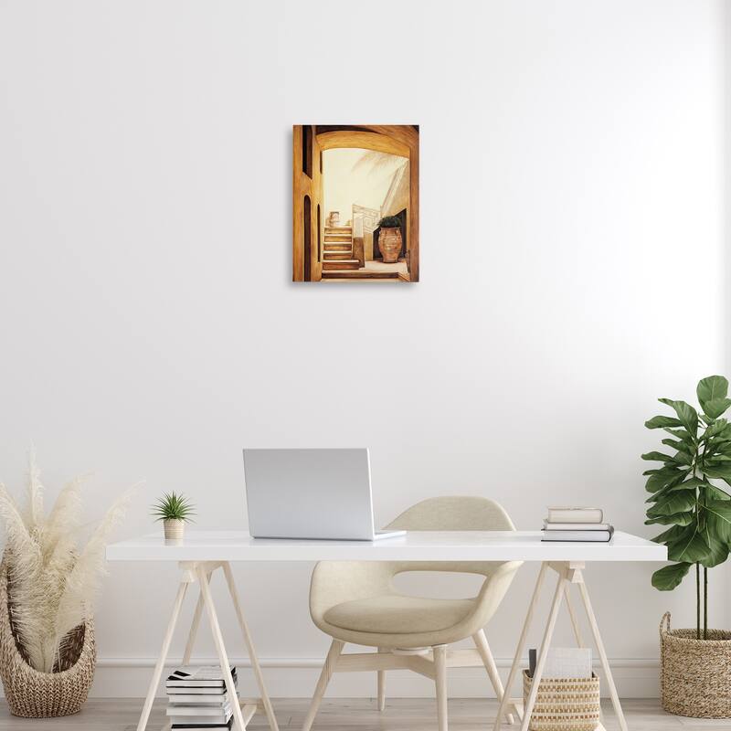 Stupell Timeless Architecture Interior Canvas Wall Art Design By Eduardo