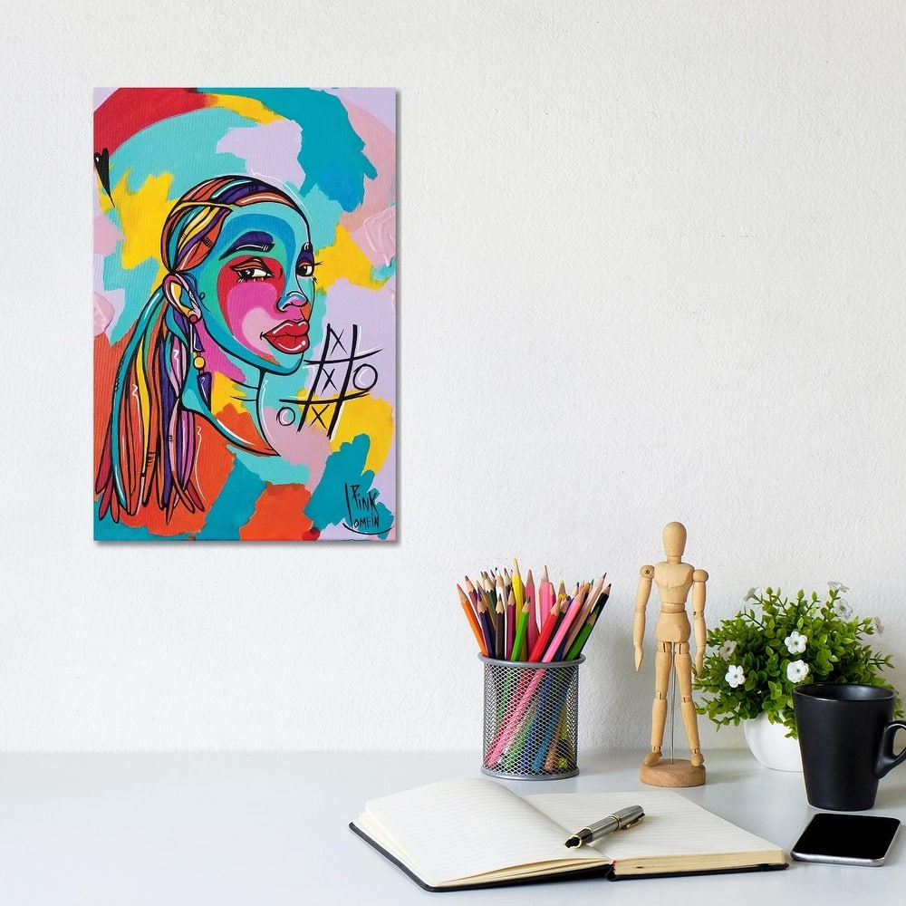 iCanvas "Houston" by Pinklomein Canvas Print