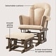 preview thumbnail 14 of 97, Child Craft Tranquil Glider Rocker and Ottoman Set
