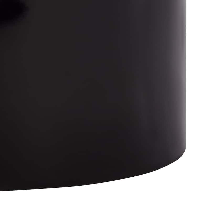 SAFAVIEH Couture Rhianna Concrete Accent Table - 24"W x 22"D x 18"H