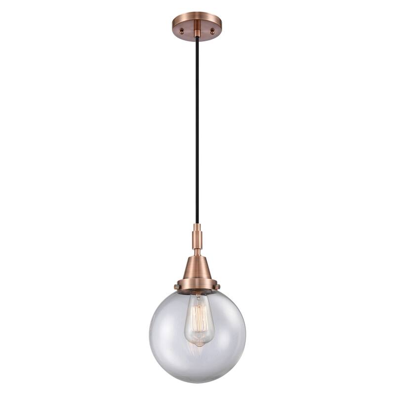 Innovations Lighting 447-1P-G202-8 Beacon 8" Wide Mini Pendant with