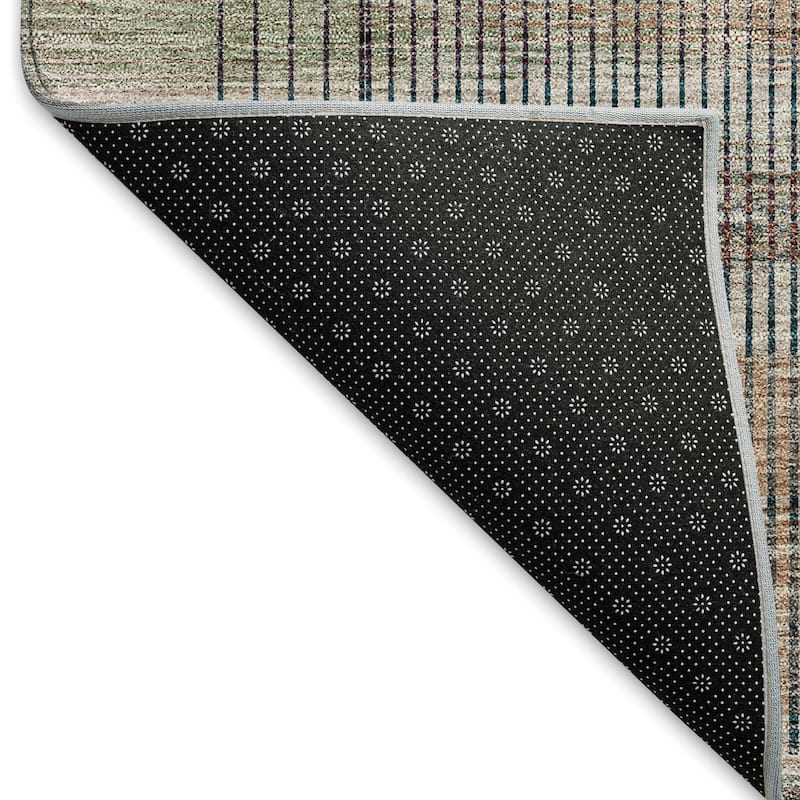 Premium Washable Super Soft Modern Criss Cross Mayfield Rug