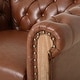 preview thumbnail 37 of 51, Castalia Chesterfield Tufted Club Chair by Christopher Knight Home - 39.00" L x 33.50" W x 28.00" H