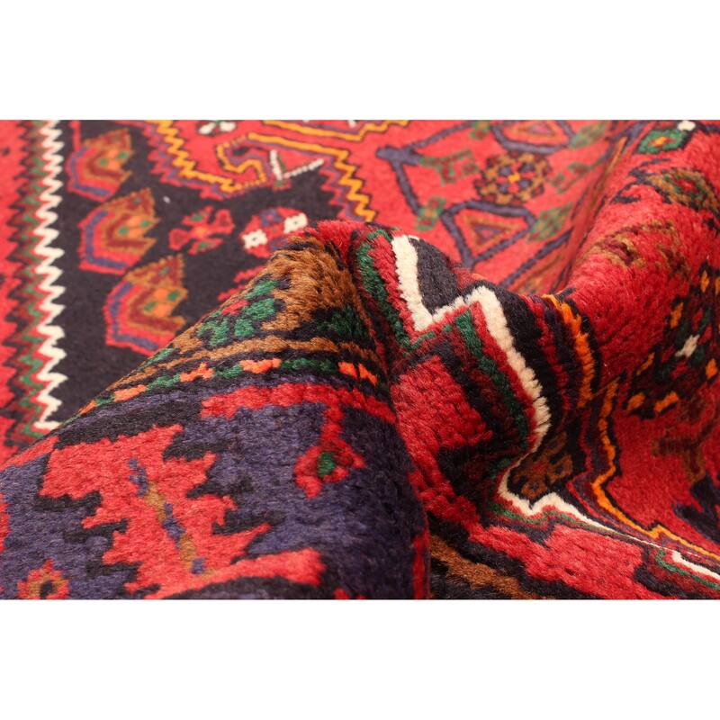 ECARPETGALLERY Hand-knotted Anadol Red Wool Rug - 4'7 x 6'11