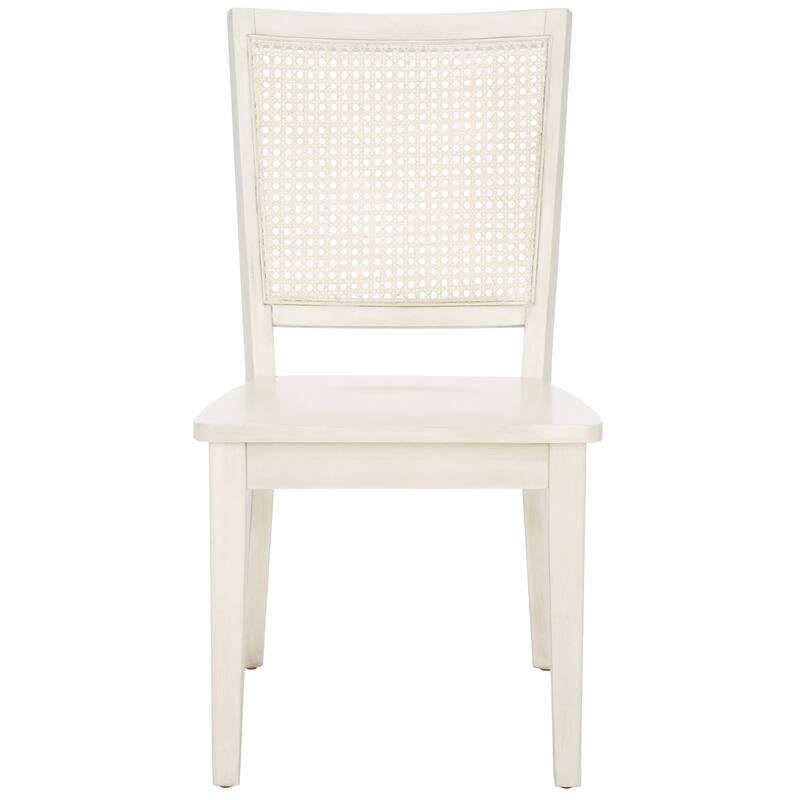SAFAVIEH Elia Farmhouse Dining Chair (Set of 2) - 20 In. W x 23 In. D x 37 In. H - 20Wx23Dx37H
