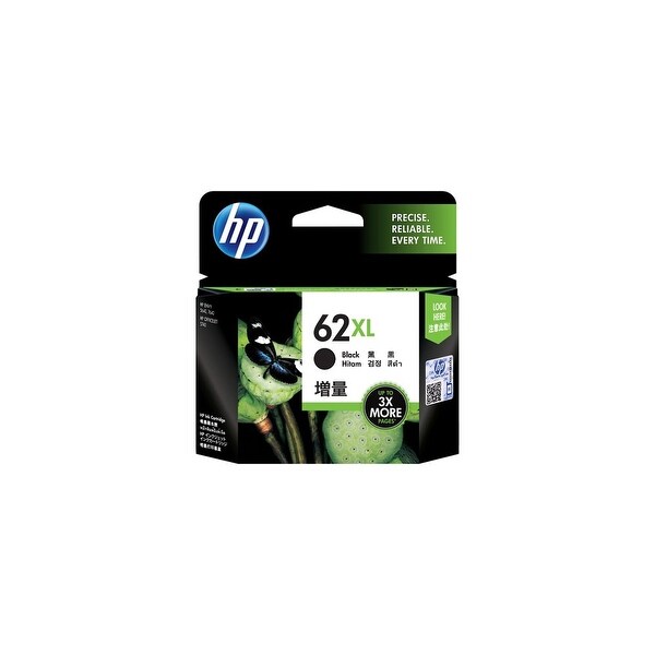 Shop HP 62XL High Yield Black Original Ink Cartridge (C2P05AN) (Single Pack) HP 62XL Ink 