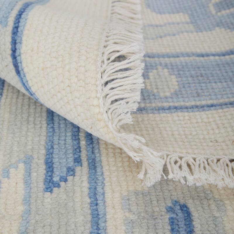 Grand Bazaar Larson Hand Knotted Floral & Botanical Transitional Area Rug