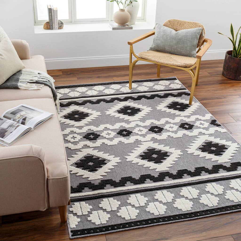 Livabliss Wynne Machine Washable Southwestern Area Rug