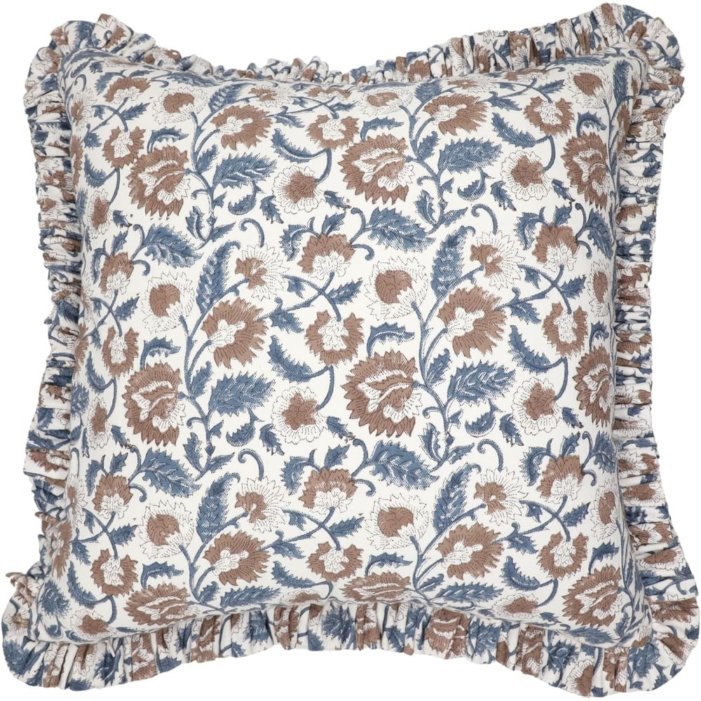 Fabdivine Cotton Square Block print pillow Cover
