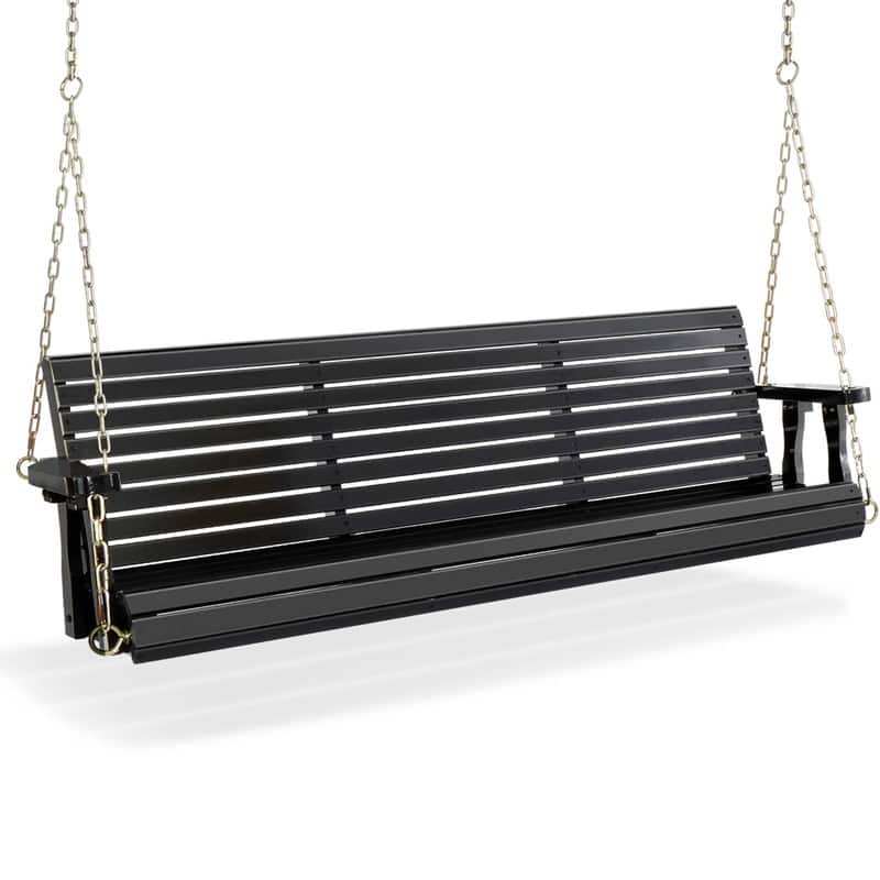 3person Wood Porch Swing On Sale Bed Bath & Beyond 38368131