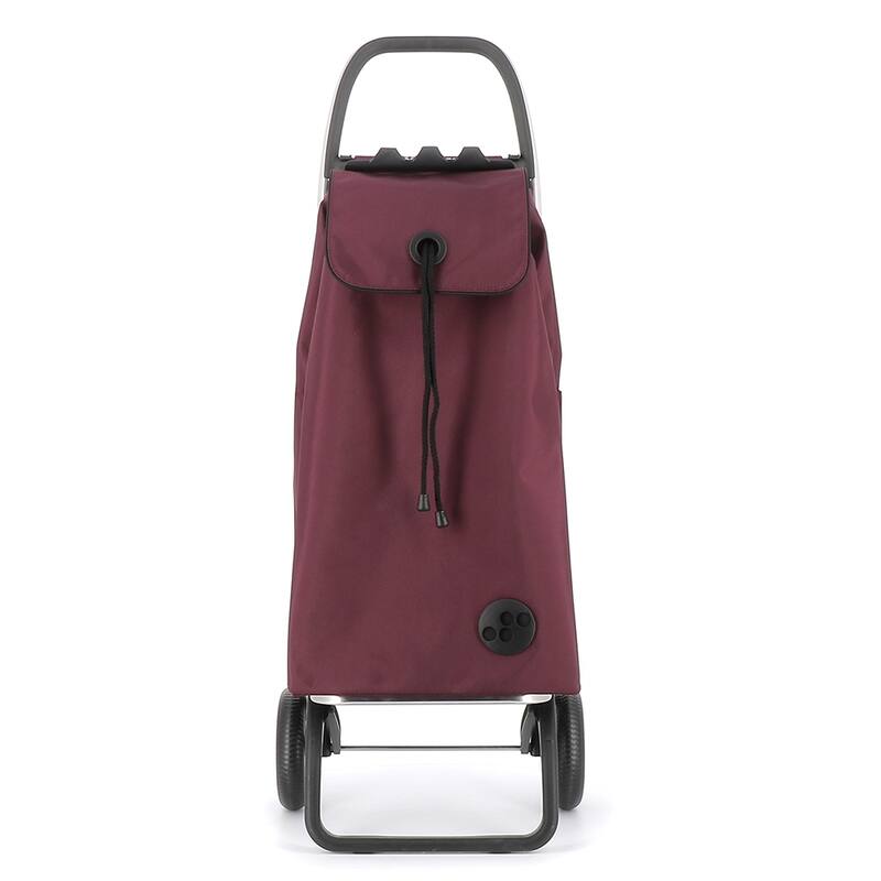 Shopping Trolley Rolser I-Max MF 2 Wheel Foldable - 16.14 in. W x 41.14 in. H x 16.54 in. D - Burdeos