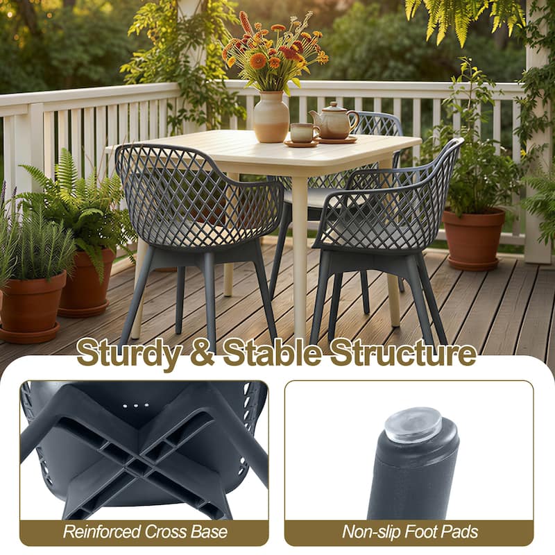 Aoodor Modern Dining Chairs Set of 4