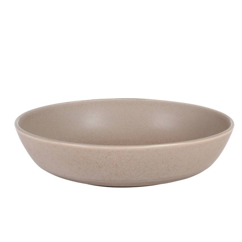 Gibson Elite Laguna Bliss 16 Piece Stoneware Reactive Glaze (Service for 4) Ceramic Plates and Bowls Dinnerware Set