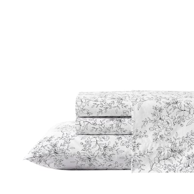 Stone Cottage Cotton Percale Printed Sheet Set