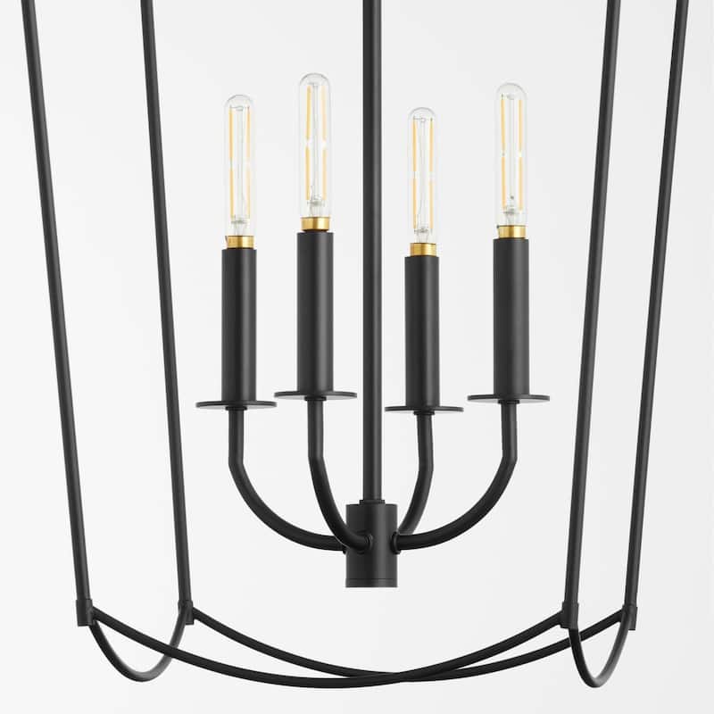 Quorum International 6812-4 Mantle 4 Light 15" Wide Pendant