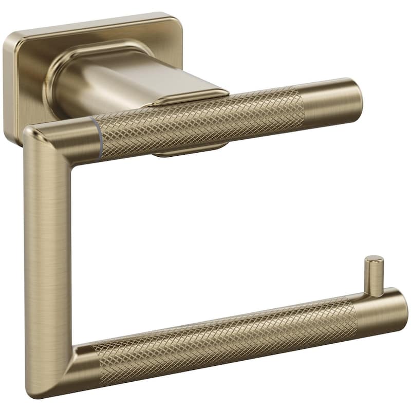 Amerock Esquire Wall Mounted Euro Toilet Paper Holder - Golden Champagne
