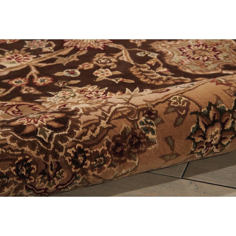 Nourison Hand-tufted Traditional Persian Wool Silk Area Rug