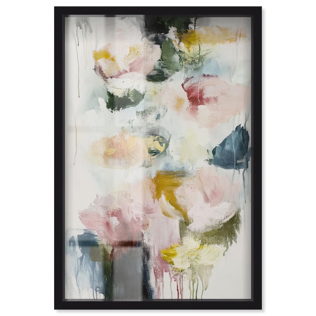 Dripping Colors I Shadowbox by Art Remedy