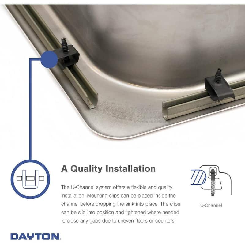 Elkay Dayton 17" Drop In Single Basin Stainless Steel Bar Sink