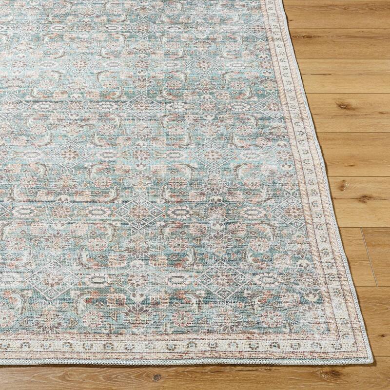 Livabliss Amelie Traditional Oriental Indoor/Outdoor Area Rug