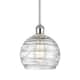 Option Clear Deco Swirl / White and Polished Chrome