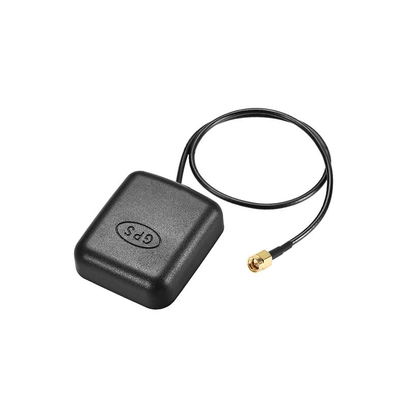 GPS Active Antenna SMA Male Plug 34dB Magnetic Mount 0.5 Meters Wire M - M 0.5M/1.6Ft