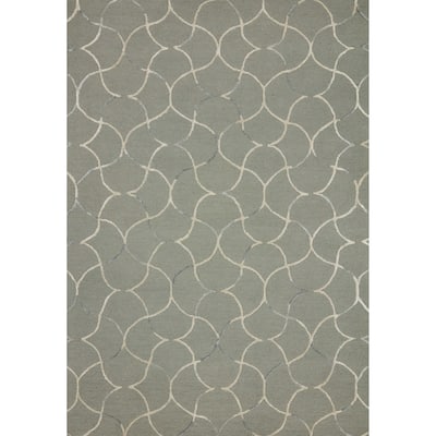 Alexander Home Reverie Trellis Modern Area Rug