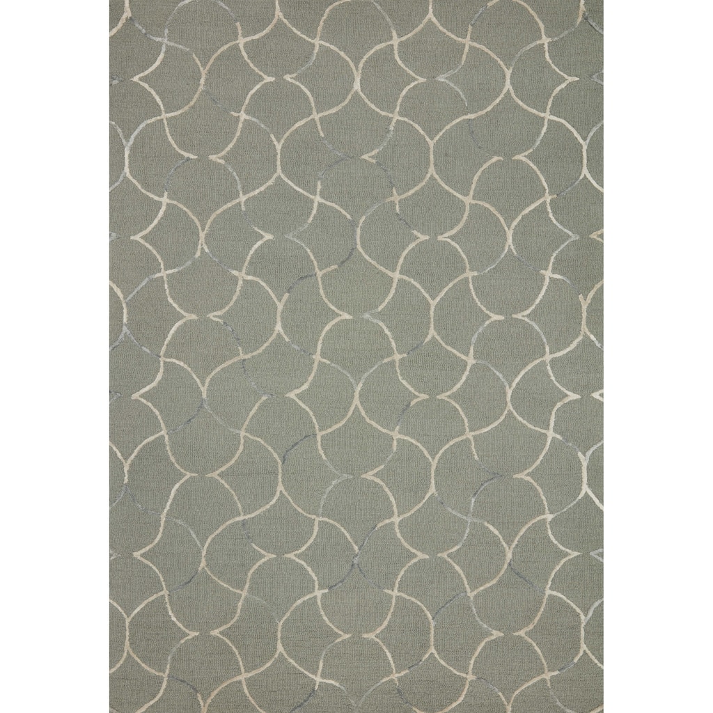 Alexander Home Reverie Trellis Modern Area Rug