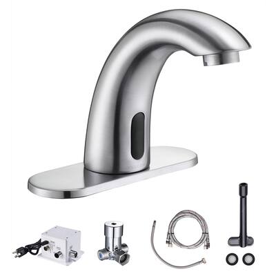Aquaterior Touchless Faucet Automatic Sensor Cold Hot Water Hands Free Bathroom