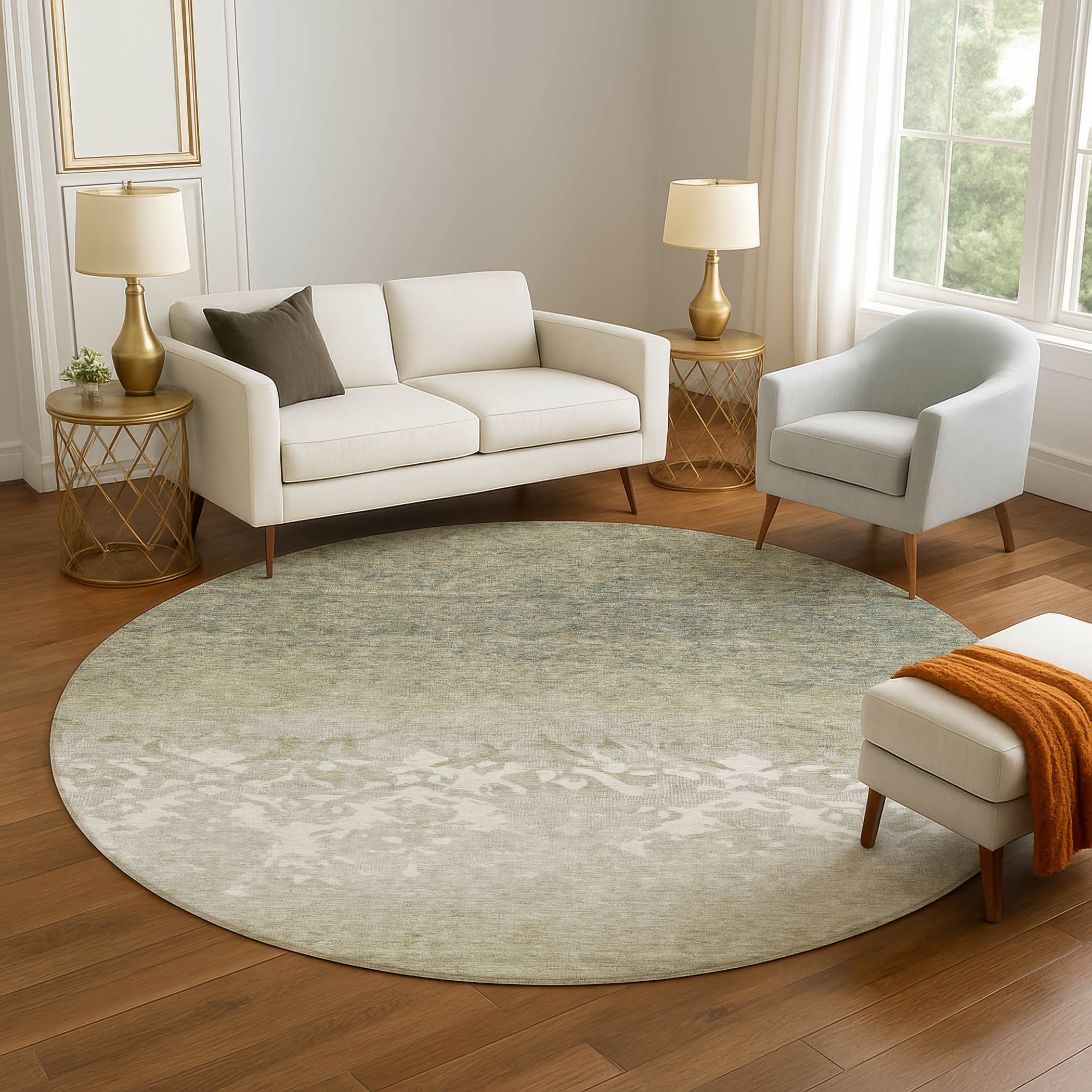 Premium Washable Super Soft Modern Ombre Mayfield Rug