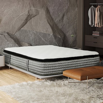 Majestic 14 in. Pocket Coil Hybrid Mattress
