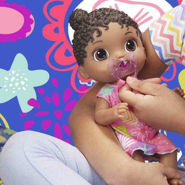 Baby Alive Baby Lil Sounds Interactive Black Hair Baby Doll For Girls And Boys Ages 3 And Up Makes 10 Sound Effects Overstock Baby Alive Baby Lil Sounds Interactive Black Hair Baby Doll For Girls And Boys Ages 3 And Up Makes 10 Sound Effects Overstock