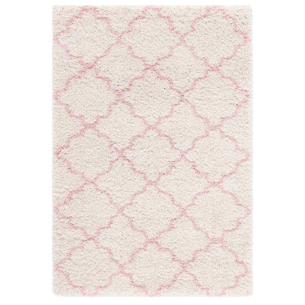 SAFAVIEH Hudson Shag Jeryl Glam Trellis 2-inch Area Rug