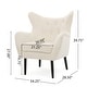 preview thumbnail 55 of 68, Alyssa Mid-century Upholstered Arm Chair by Christopher Knight Home - 30.25"D x 34.25"W x 39.75"H