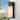 Aluminum 1-Light Modern Black Outdoor Cylinder Wall Sconce Dimmable Exterior Frosted Glass Wall Light