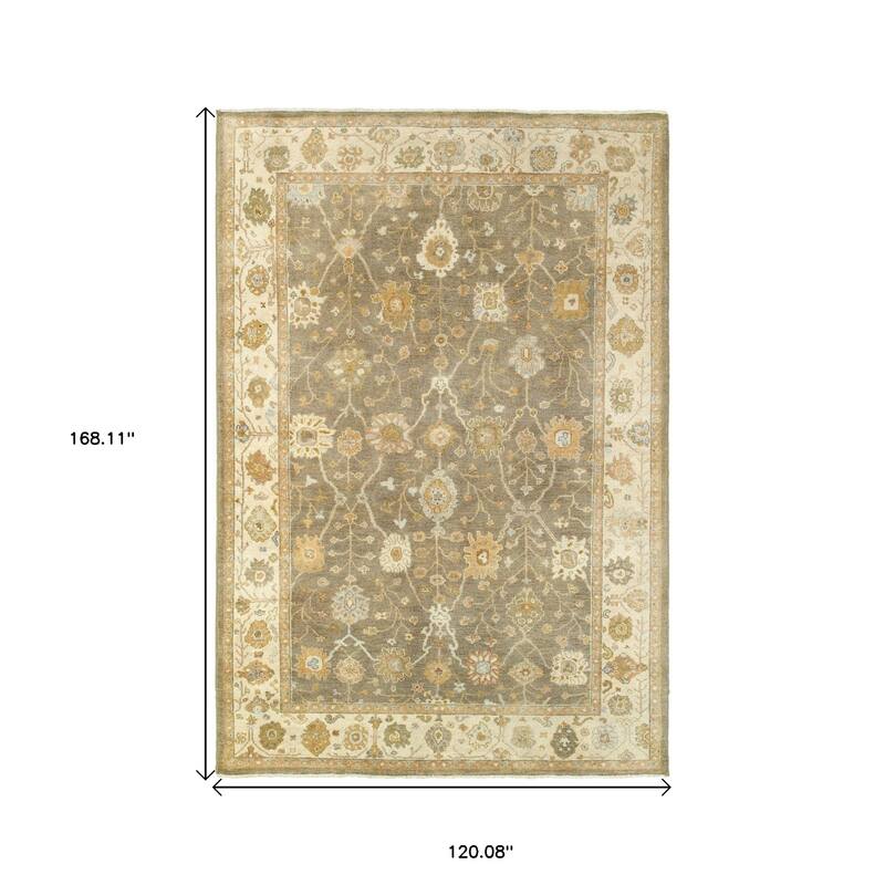 HomeRootsOriental Traditional Rectangle Area Rug
