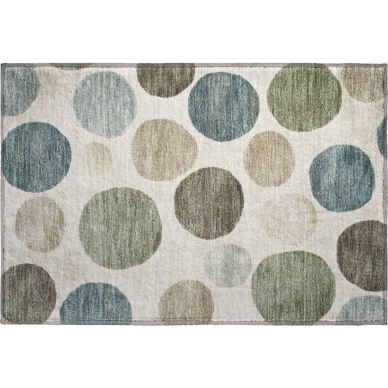 Premium Washable Super Soft Modern Bubbles Mayfield Rug