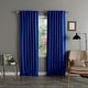 preview thumbnail 21 of 80, Aurora Home Insulated Thermal Blackout 84-inch Curtain Panel Pair - 52 x 84 Cobalt