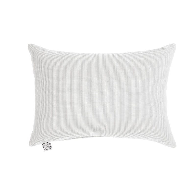 Sherry Kline Island Breeze Knige Edge Indoor/Outdoor Pillow Set of 2 - 13"x18" - Eggshell