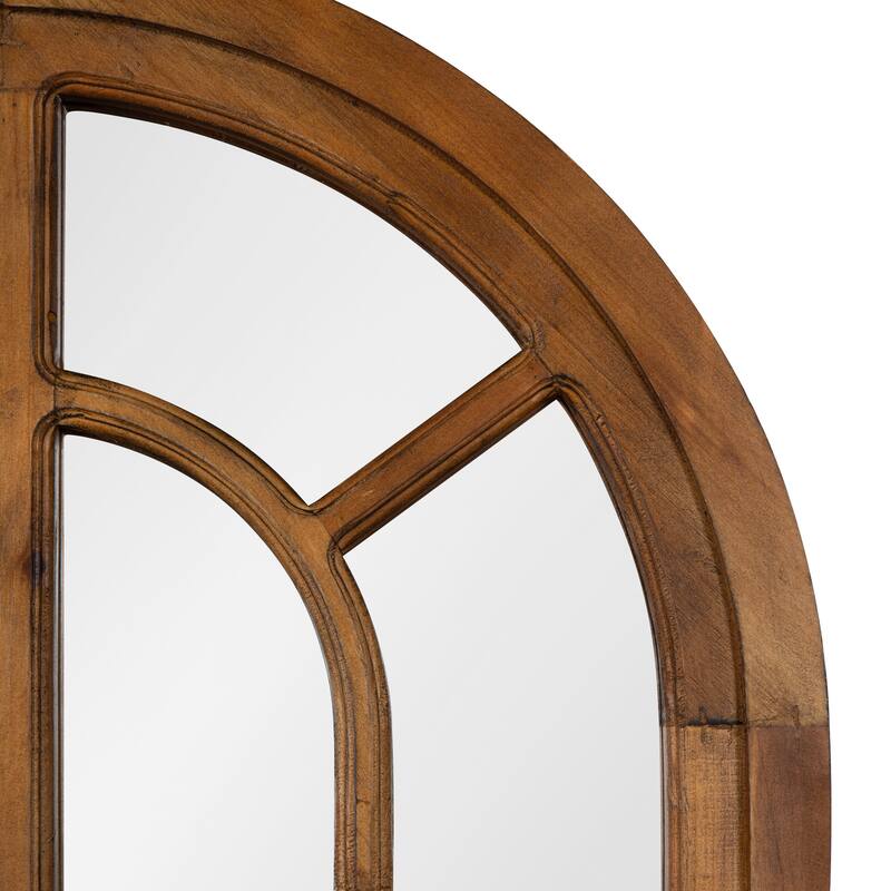 Kate and Laurel Boldmere Rustic Arch Wall Mirror