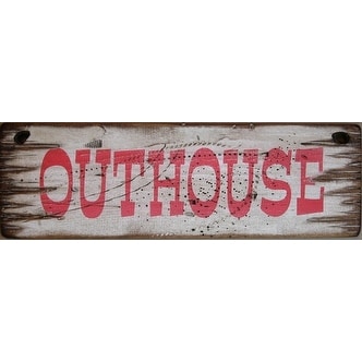 Cowboy Signs Wood Wall Hanging Western Rustic Outhouse White Cowboy Signs Wood Wall Hanging Western Rustic Outhouse White Red 6 X 19 Free Shipping On Orders Over 45 16643902