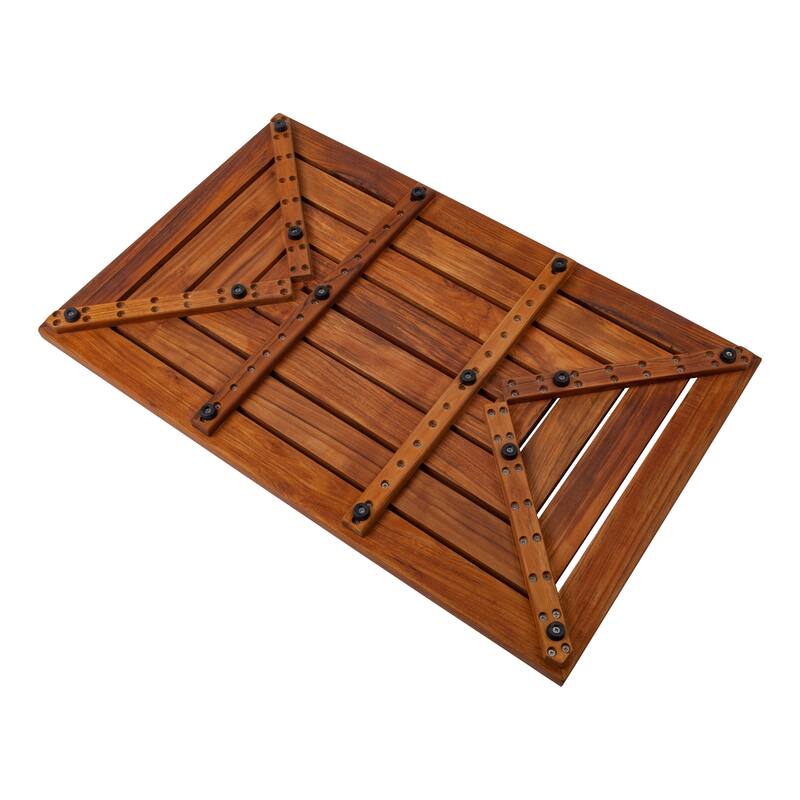 Nordic Style Premium Oiled Teak Shower Mat
