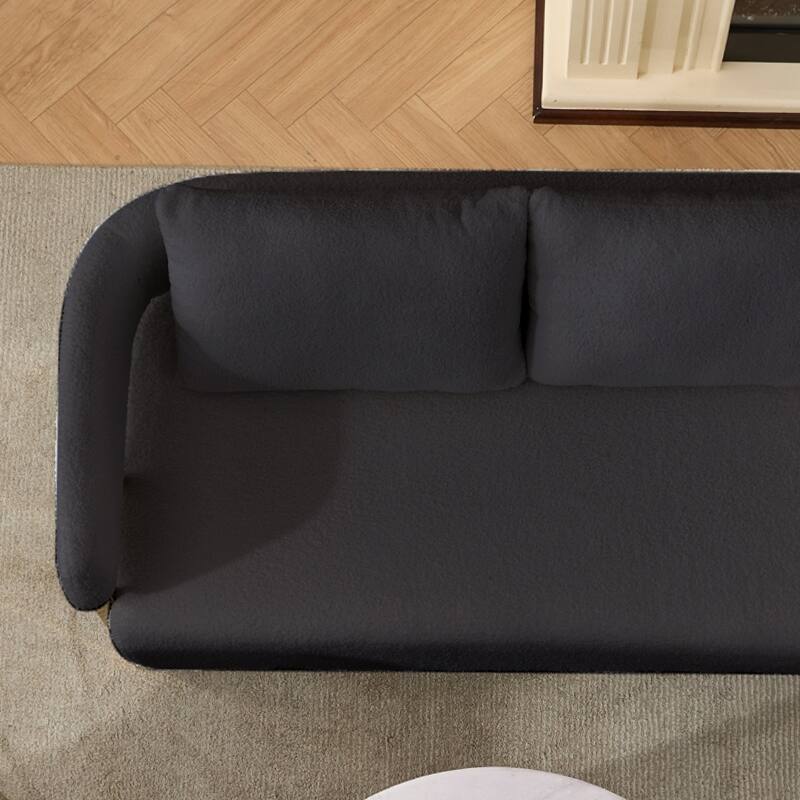 Modern decorative chair, living room side chair with gold metal legs, no wheels, suitable for dressing area