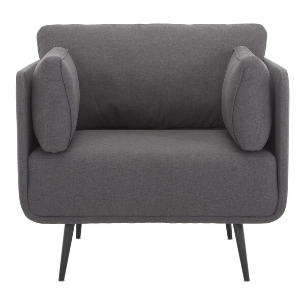 Aurelle Home Rico Modern Curved Accent Chair. Opens flyout.