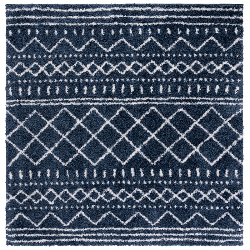 SAFAVIEH Arizona Shag Lotta Moroccan 1.2-inch Thick Rug
