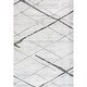 preview thumbnail 2 of 49, Brooklyn Rug Co Skylar Modern Abstract Area Rug 2' x 3' - Light Gray
