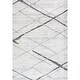 preview thumbnail 2 of 57, nuLOOM Trellis Stripes Grey Rug