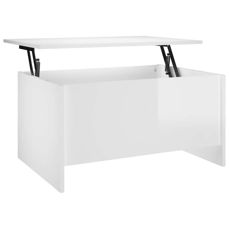 vidaXL Coffee Table Lift Top End Table Accent Side Sofa Table Engineered Wood - 31.5" x 21.9" x 16.3"