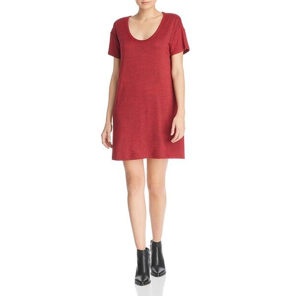 Shop Rag Bone Womens Clara T Shirt Dress Heathered Mini