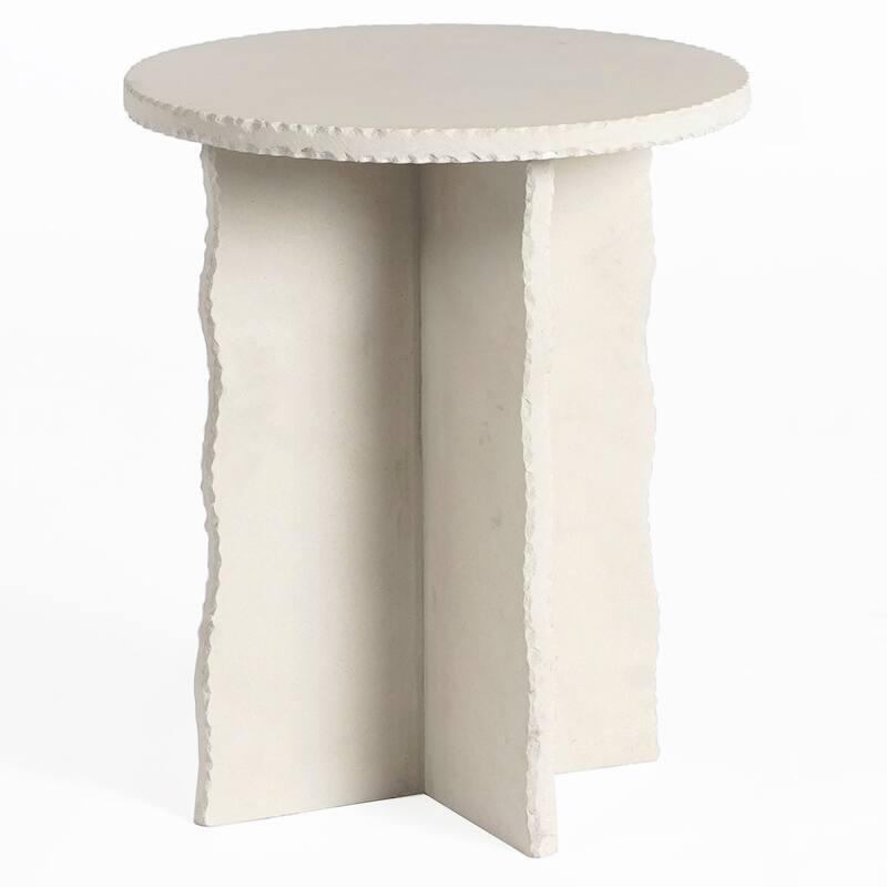 SAFAVIEH Couture Raybrook Stone Accent Table - 18"W x 18"D x 21"H